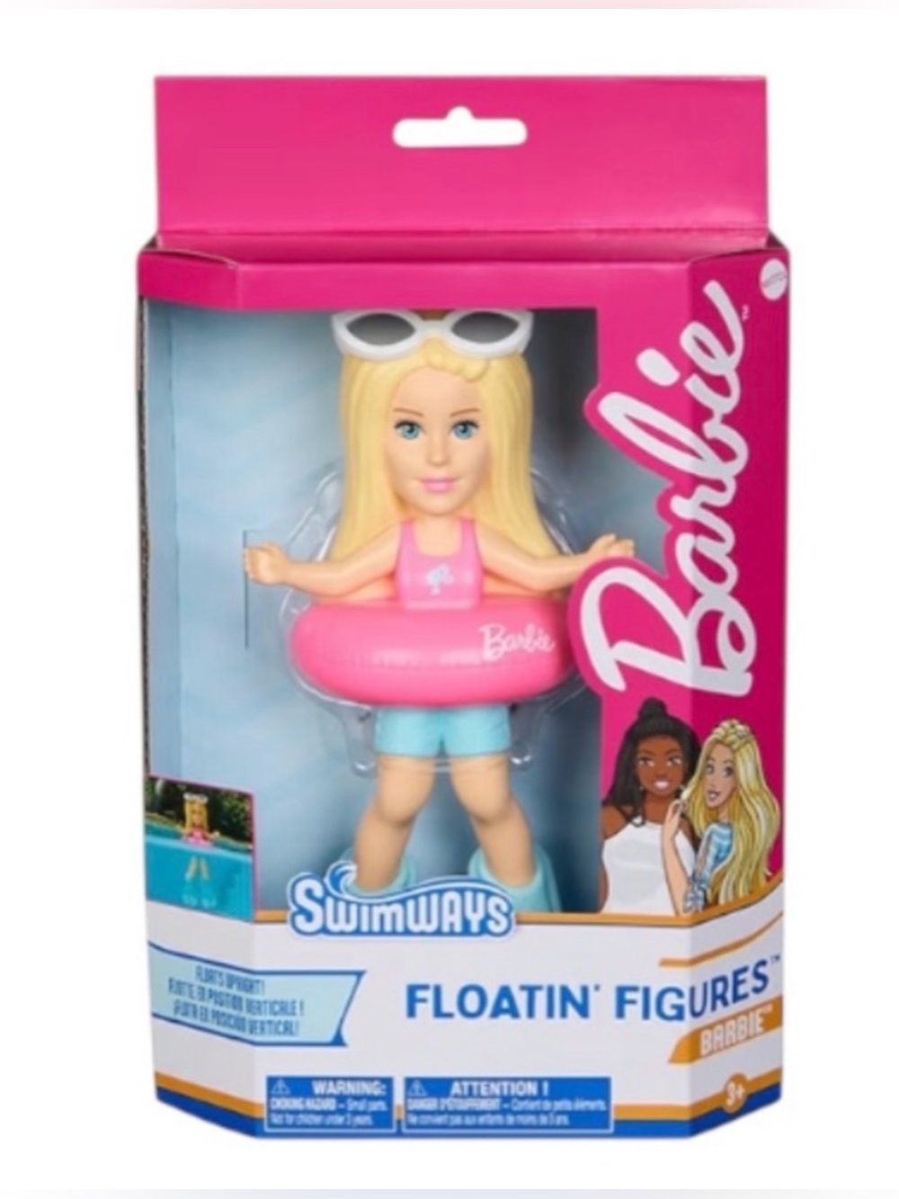 Barbie Floatin' Figures Doll New in Box from Swimways